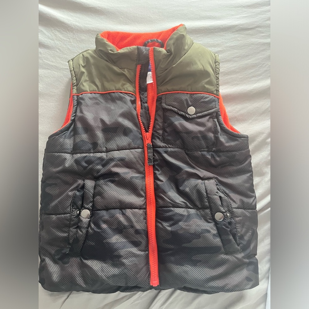 Camo w/ Fleece Vest
